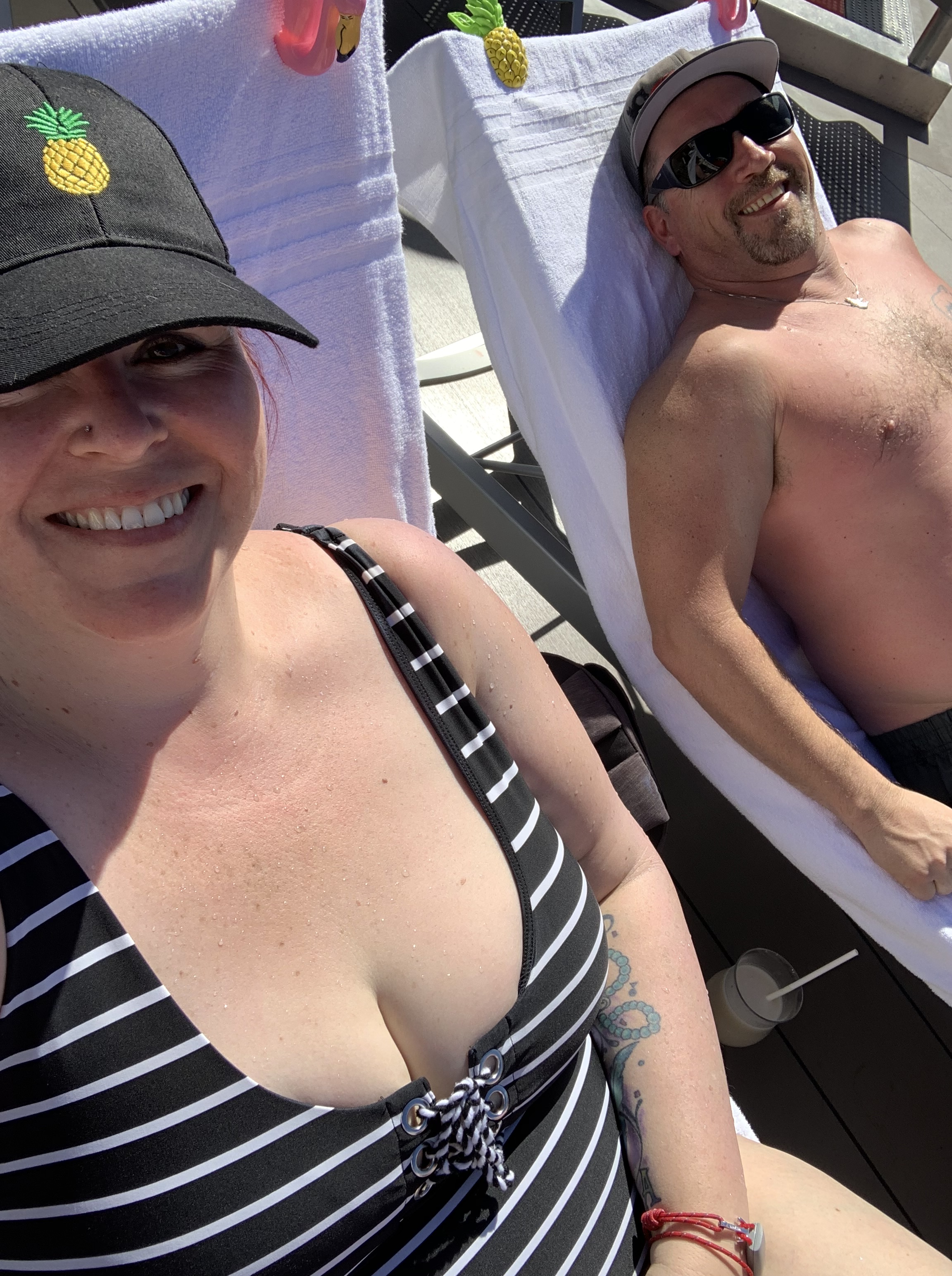 pineapple towel clips flamingo virgin voyages scarlet lady